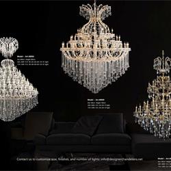 灯饰设计 Designer Chandeliers 2024年经典水晶蜡烛灯饰设计图片电子书