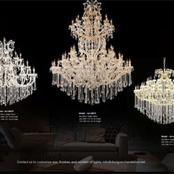 灯饰设计 Designer Chandeliers 2024年经典水晶蜡烛灯饰设计图片电子书