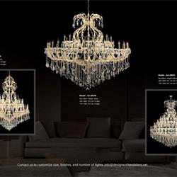 灯饰设计 Designer Chandeliers 2024年经典水晶蜡烛灯饰设计图片电子书