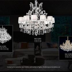 灯饰设计 Designer Chandeliers 2024年经典水晶蜡烛灯饰设计图片电子书