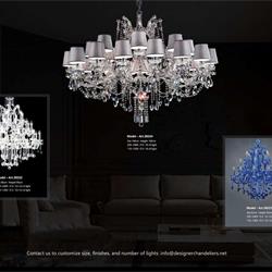 灯饰设计 Designer Chandeliers 2024年经典水晶蜡烛灯饰设计图片电子书