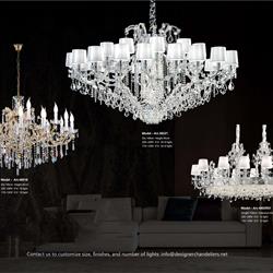 灯饰设计 Designer Chandeliers 2024年经典水晶蜡烛灯饰设计图片电子书