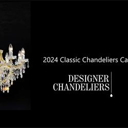 灯饰设计:Designer Chandeliers 2024年经典水晶蜡烛灯饰设计图片电子书