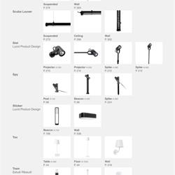 灯饰设计 Faro 2025年西班牙现代户外灯具产品图片电子目录