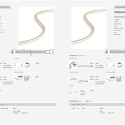 灯饰设计 illus 2024年欧美线性LED灯带产品图片电子目录