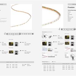 灯饰设计 illus 2024年欧美线性LED灯带产品图片电子目录