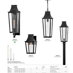 灯饰设计 Hinkley 2025年1月美国灯饰品牌户外景观灯饰产品图片电子书