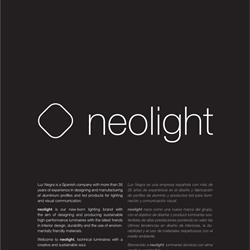 灯饰设计 Neolight 2025年西班牙创意环保灯具产品图片电子图册