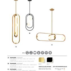 灯饰设计 DVI 2025年欧美知名现代灯具产品图片电子目录