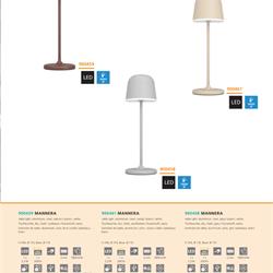 灯饰设计 Eglo 2025年移动便携无绳灯具图片产品电子目录