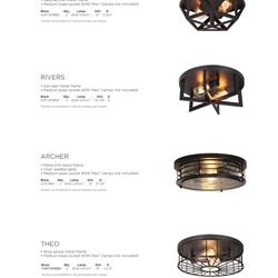 灯饰设计 AFX 2025年欧美现代灯饰产品图片电子目录