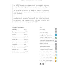 灯饰设计 AFX 2025年欧美现代灯具图片产品电子目录