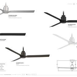 灯饰设计 Modern Forms 2024年风扇灯吊扇灯设计图片电子目录