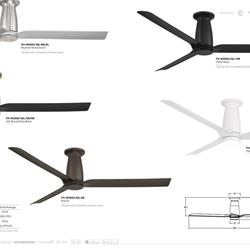 灯饰设计 Modern Forms 2024年风扇灯吊扇灯设计图片电子目录