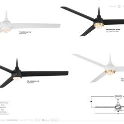 灯饰设计 Modern Forms 2024年风扇灯吊扇灯设计图片电子目录