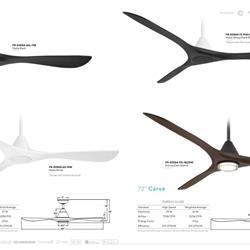 灯饰设计 Modern Forms 2024年风扇灯吊扇灯设计图片电子目录