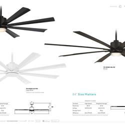 灯饰设计 Modern Forms 2024年风扇灯吊扇灯设计图片电子目录