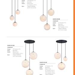 灯饰设计 Designers Fountain 2025年欧美家居灯饰产品图片目录