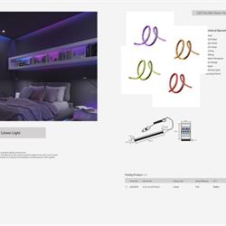 灯饰设计 illus 2025年欧美线性LED灯带产品图片电子目录