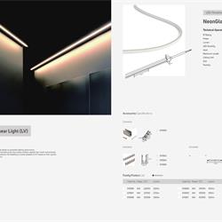 灯饰设计 illus 2025年欧美线性LED灯带产品图片电子目录