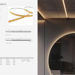 灯饰设计 illus 2025年欧美线性LED灯带产品图片电子目录