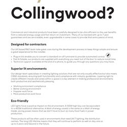 灯饰设计 Collingwood 2025年英国商业及工业照明产品目录